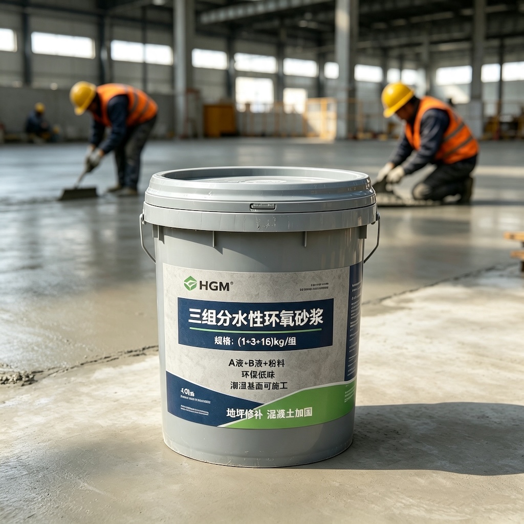 普洱三组份水性环氧砂浆
